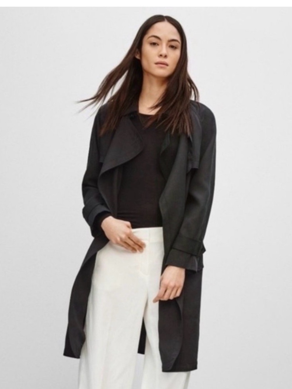 ARITZIA BABATON | XS Black trench jacket